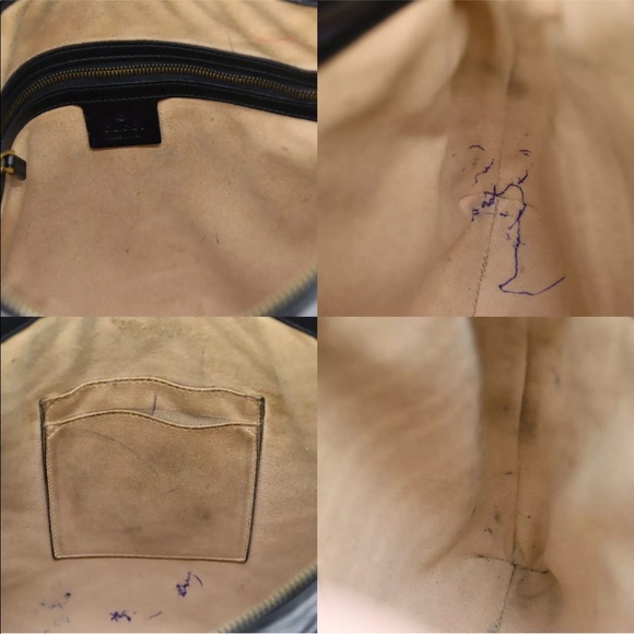 Authentic Gucci Marmont black leather crossbody bag - Picture 7 of 12